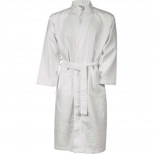 Damen-Bademantel Kariban Kimono blanc