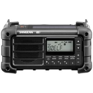 Outdoor-Radio dab+, dab, fm emergency radio, bluetooth Solarpanel, spritzwasser- und staubgeschützt Sangean MMR-99