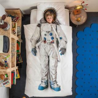 Bettdecken- und Kissenbezug Snurk Astronaut